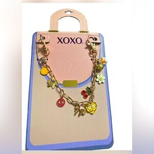 XOXO  bag chain charm